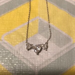 Triple heart necklace